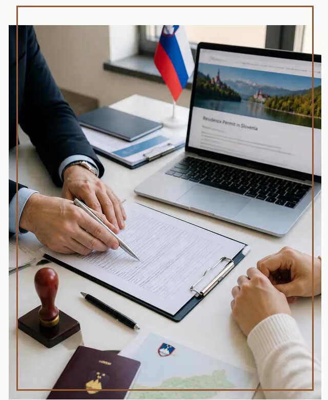 Оформление вида на жительство в Словении под ключ в Котласе