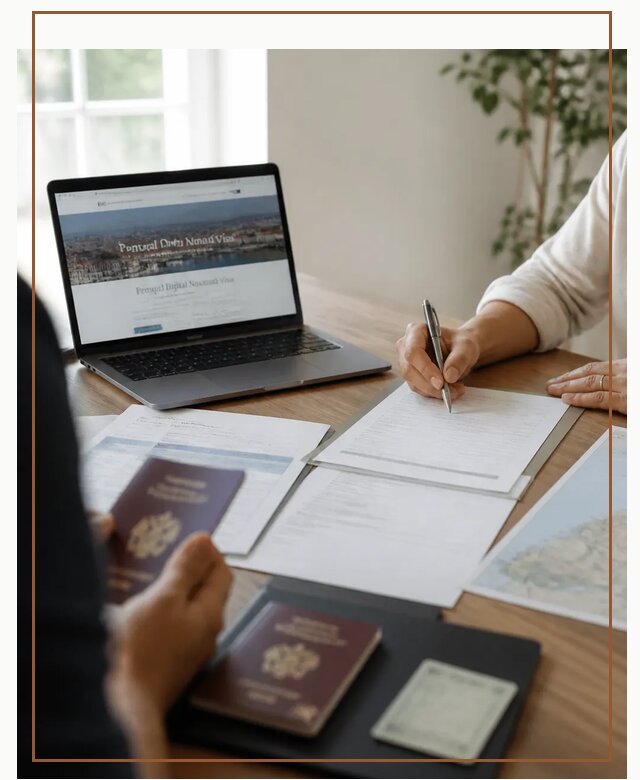 Оформление Digital Nomad и ВНЖ Португалии в Котласе