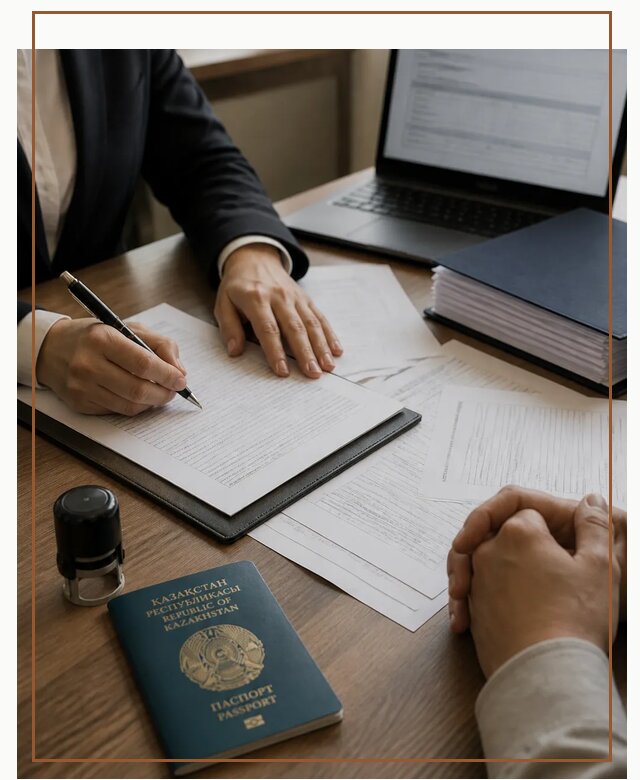 Оформление гражданства Казахстана для переезда в Котласе