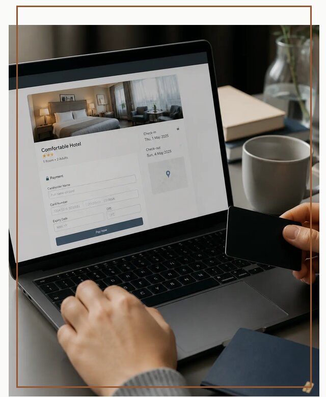 Оплата бронирования Booking в Котласе по цене от 4663 р. | Гиперактив-Ктл