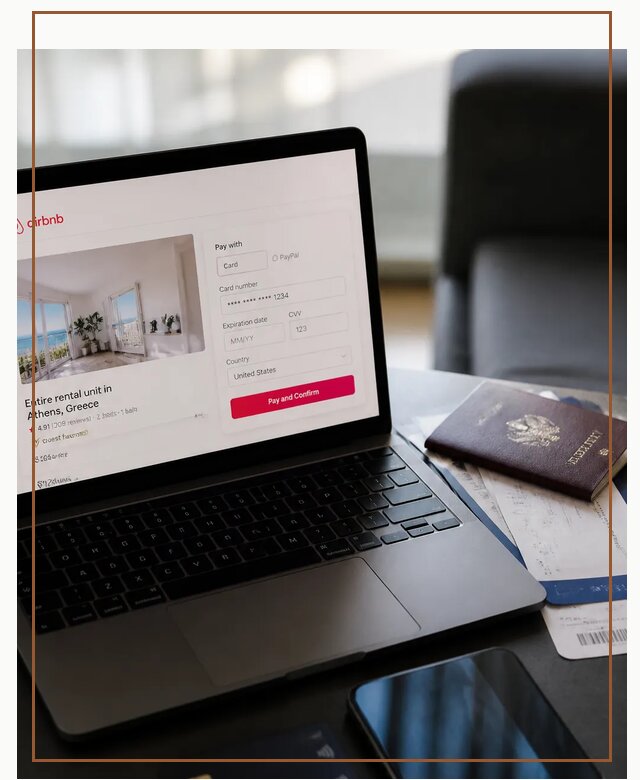 Оплата бронирования Airbnb онлайн для проживания в Котласе